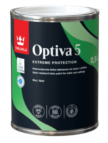 OPTIVA 5 MATT - Farebná umývateľná farba s matným efektom TVT X501 - aubergine 2,7 l