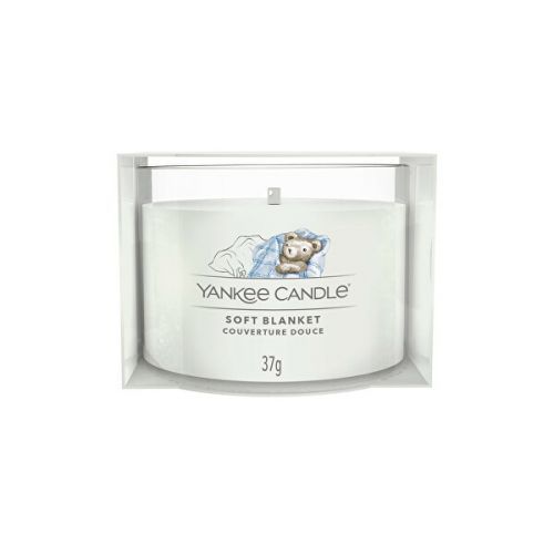 Yankee Candle Votívna sviečka v skle Soft Blanket 37 g