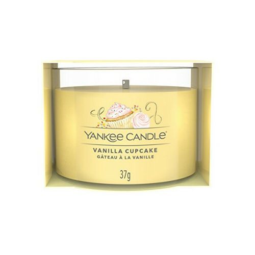 Yankee Candle Votívna sviečka v skle Vanilla Cupcake 37 g