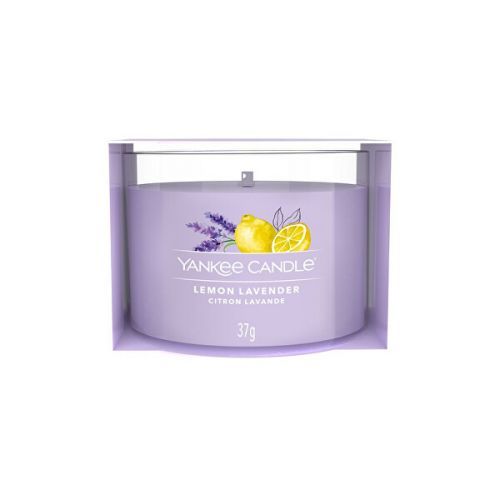 Yankee Candle Votívna sviečka v skle Lemon Lavender 37 g