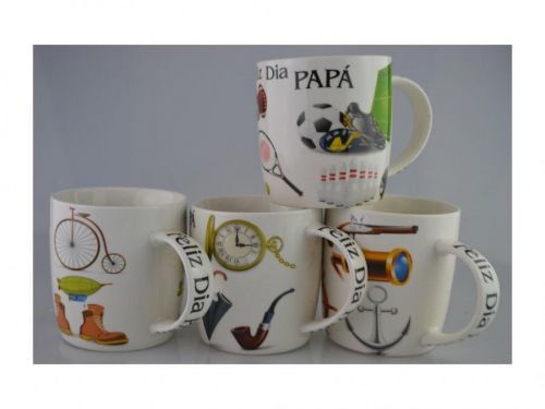 Hrnček 320ml Papa rôzné dekory