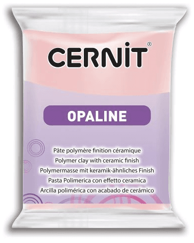 CERNIT OPALINE - Modelovacia hmota so vzhľadom porcelánu 880056475 - ružová 56 g