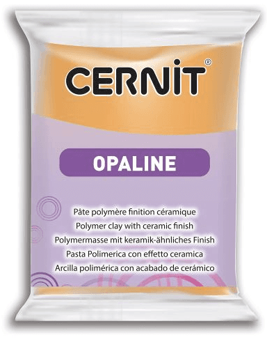 CERNIT OPALINE - Modelovacia hmota so vzhľadom porcelánu 880056755 - abricot 56 g