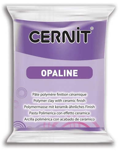 CERNIT OPALINE - Modelovacia hmota so vzhľadom porcelánu 880056900 - fialová 56 g