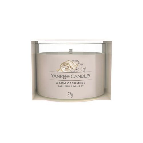 Yankee Candle Votívna sviečka v skle Warm Cashmere 37 g