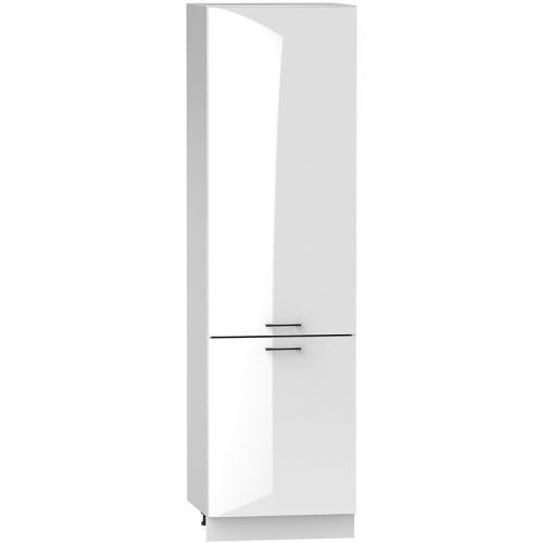 Kuchynská skrinka Oscar D60sł 2133 Pl 2fr biely lesk/biela