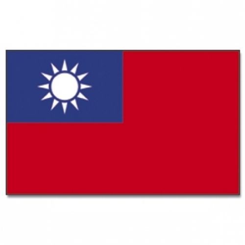 Vlajka Taiwan 30 x 45 cm na tyčke