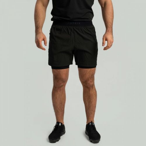 STRIX Šortky 2in1 black  S