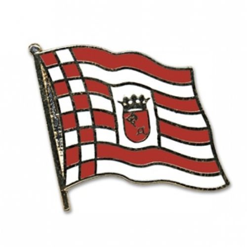 Odznak (pins) 20mm vlajka Brémy