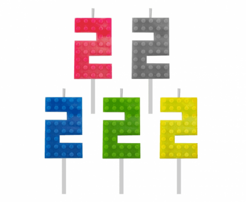 Godan Narodeninová sviečka Lego - 2