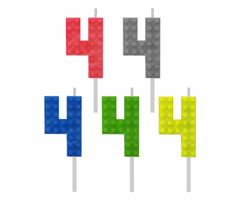 Godan Narodeninová sviečka Lego - 4