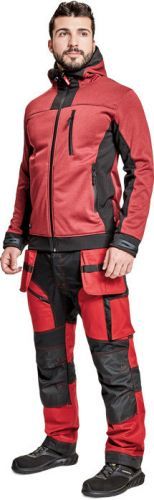 HUYER SOFTSHELL bunda čierna XXL