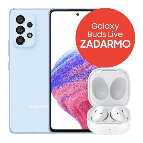 Samsung Galaxy A53 5G 8GB/256GB A536 Dual SIM, Modrá - SK distribúcia