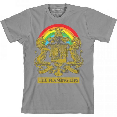 The Flaming Lips tričko Virtuous Industrious Šedá XXL