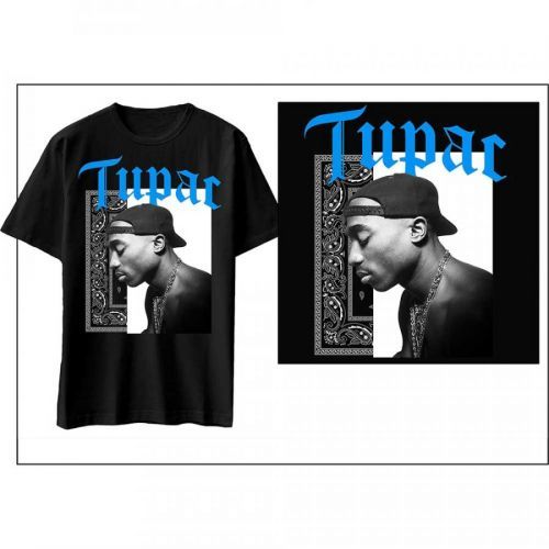 2Pac tričko Only God Can Judge Me Čierna XL