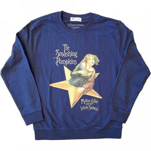 The Smashing Pumpkins mikina Mellon Collie Modrá 3XL