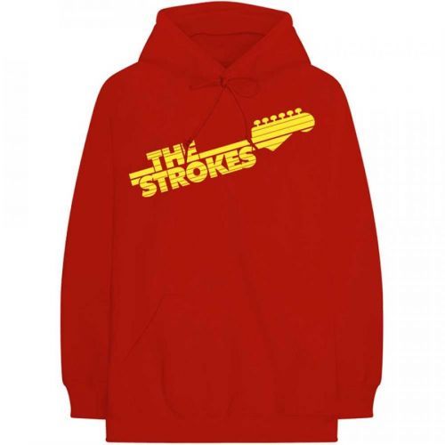 The Strokes mikina Guitar Fret Logo Červená XXL