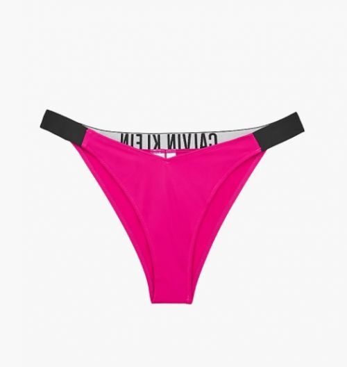 Spodný diel plaviek Delta bikini KW0KW01726 T01 ružová - Calvin Klein S ružová a čierna