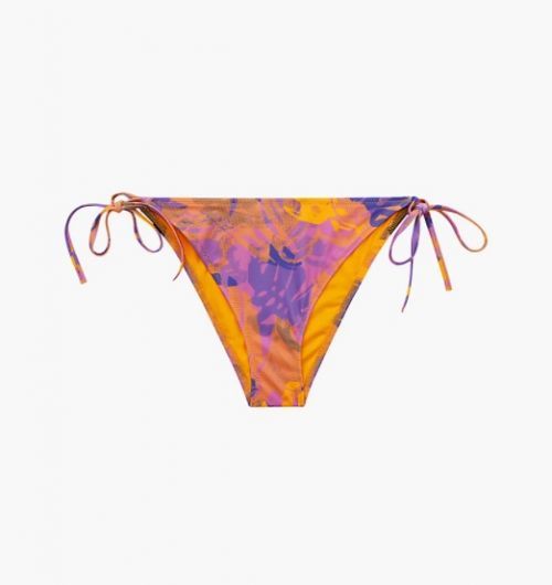Spodný diel plaviek string KW01867 0GY - Calvin Klein S fialová - oranžová