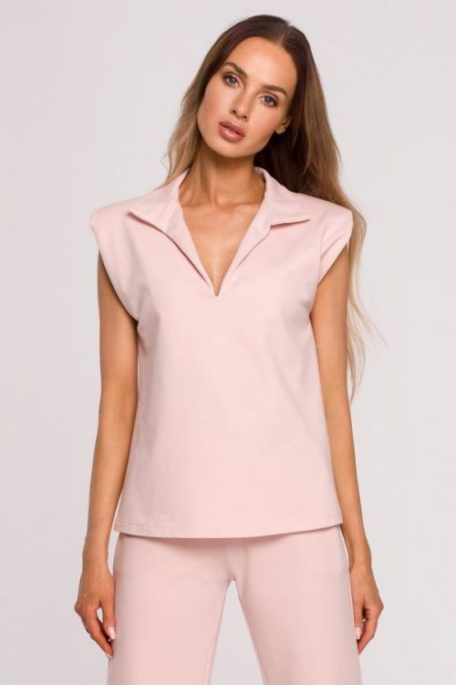 Made Of Emotion Blouse M682 Candy Pink S