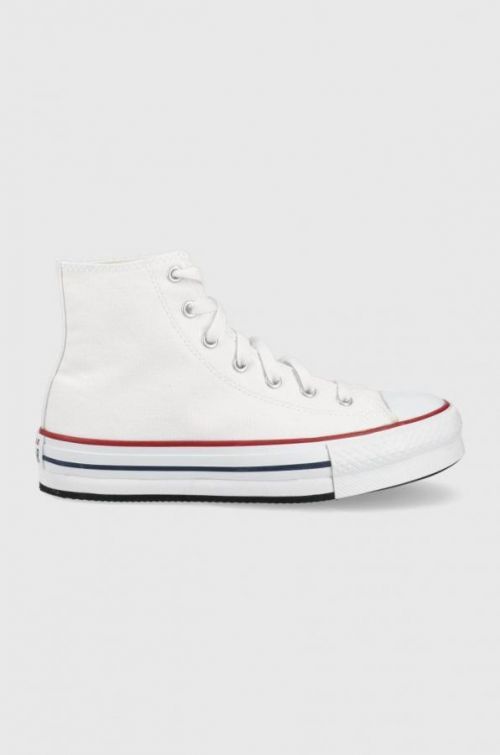 Detské tenisky Converse dámske, biela farba