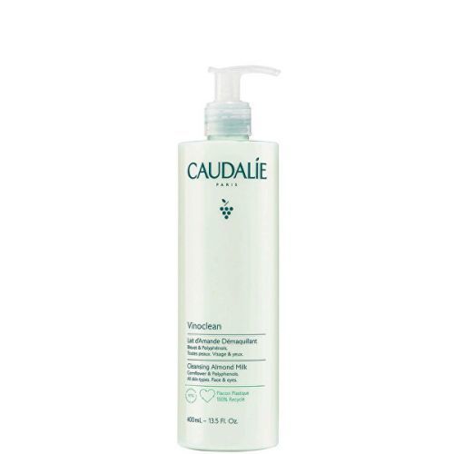 Caudalie Čistiace mandľové mlieko na tvár a oči Vinoclean ( Clean sing Almond Milk) 400 ml