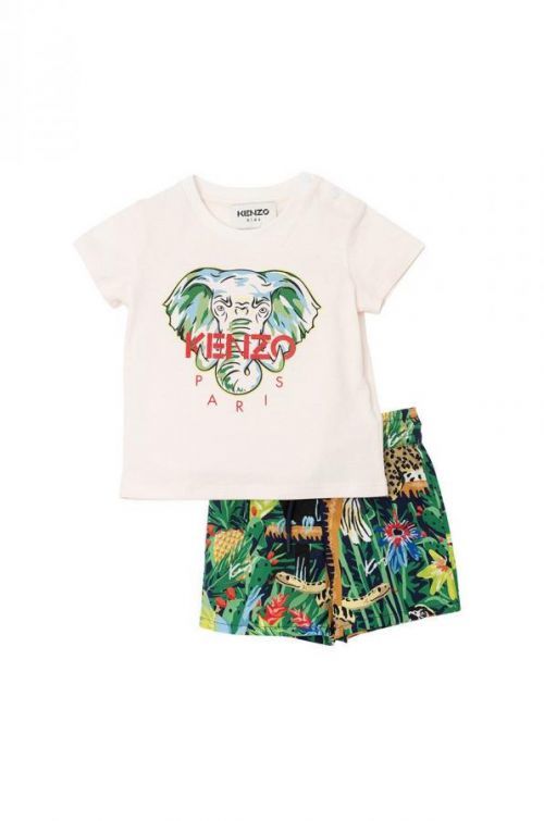 Detská súprava Kenzo Kids biela farba