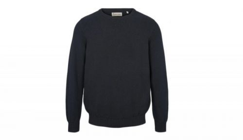 By Garment Makers The Organc Waffle Knit modré GM131201-3096