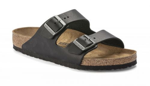 Birkenstock Arizona Natural Leather Narrow Fit čierne 1018720