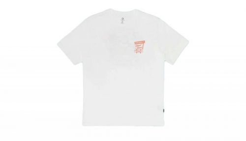 Converse Playera Fast Food biele 10022934-A02
