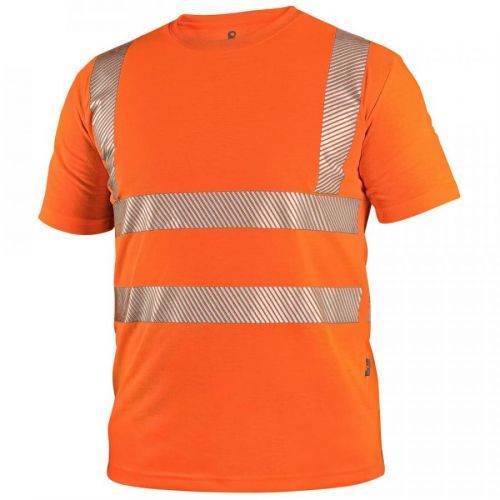 Pánske reflexné tričko CXS BANGOR - Oranžová | L