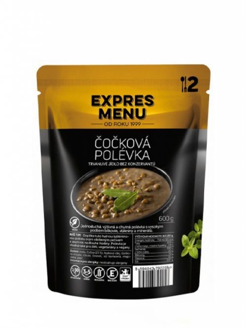 Šošovicová polievka EXPRES MENU 600 g