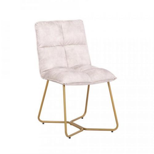 Stolička Zo Zamatu Fonia - Béžová