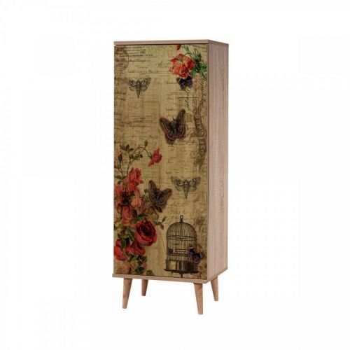 Botník Filinta Butterflies 50×135 cm dub sonoma