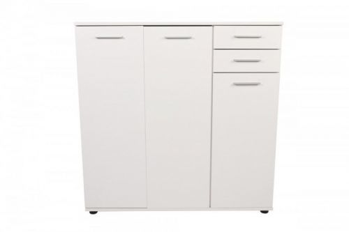 Botník Triah 108×108 cm bílý