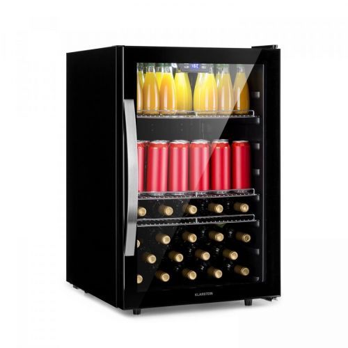 NA Beersafe 5XL, chladnička, 148 litrov, 3 police, panoramatické sklenené dvere, nerezová oceľ