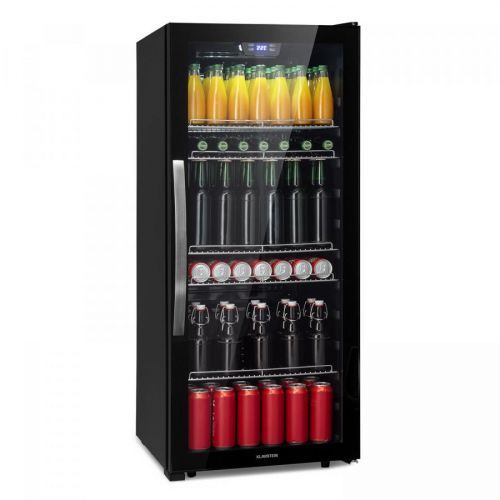 NA Beersafe 7XL, chladnička, 242 litrov, 5 políc, panoramatické sklenené dvere, nerezová oceľ