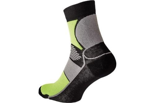 KNOXFIELD BASIC ponožky čierna/oran 41/42