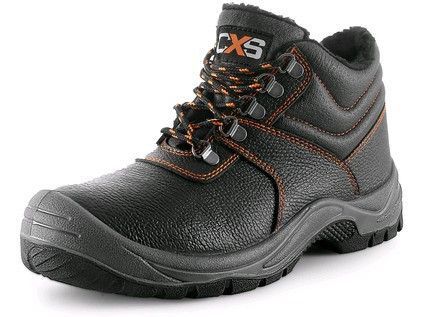 Obuv členková CXS STONE APATIT WINTER 02, zimná, čierna, veľ. 45