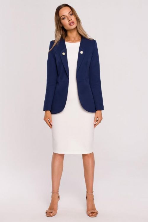 Made Of Emotion Jacket M665 Navy Blue S