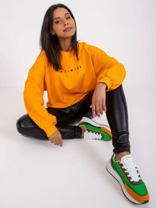 Blúzka-EM-BL-536/3.76-svetlo oranžová jedna veľkosť