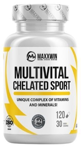 Maxxwin multivital chelated sport 120 kapsúl