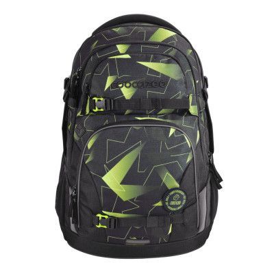 Školský batoh Coocazoo PORTER, Lime Flash, certifikát AGR