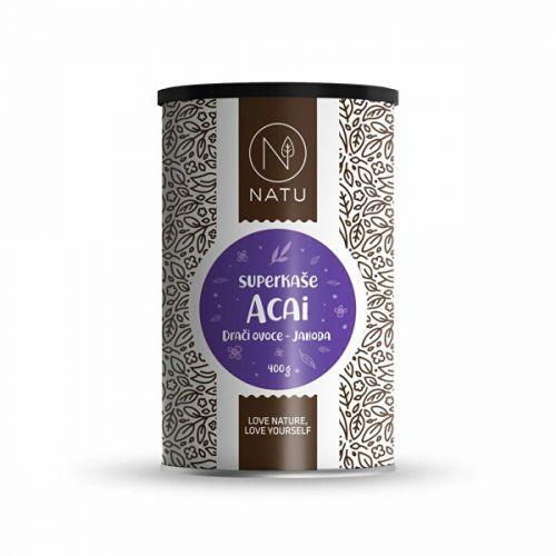 Natu Superkaša Acai s dračím ovocím a jahodami 400 g
