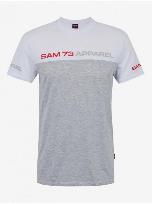 Tričká pre mužov SAM 73 - biela