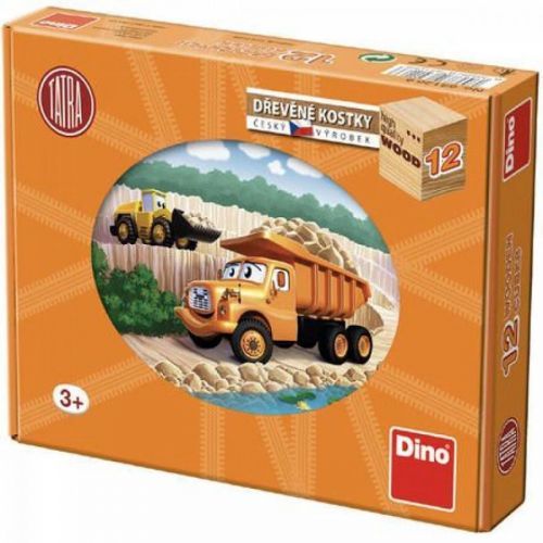 Dino Tatra drevené kocky 12K