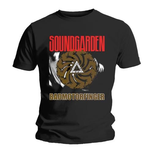 Soundgarden - Tričko Badmotorfinger V.2 - Muž, Unisex, Čierna, S