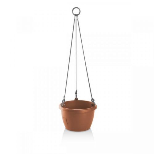 Gardenico Samozavlažovací závesný kvetináč Marina terakota, pr. 30 cm