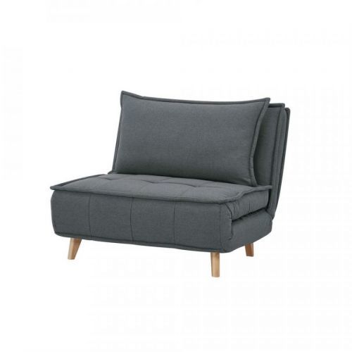 Rozkladacie Kreslo Layla - Tmavosivé