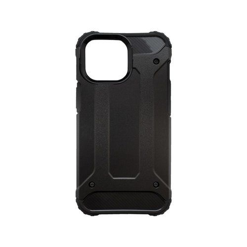 mobilNET plastové puzdro iPhone 13 Pro Max, čierne, Military